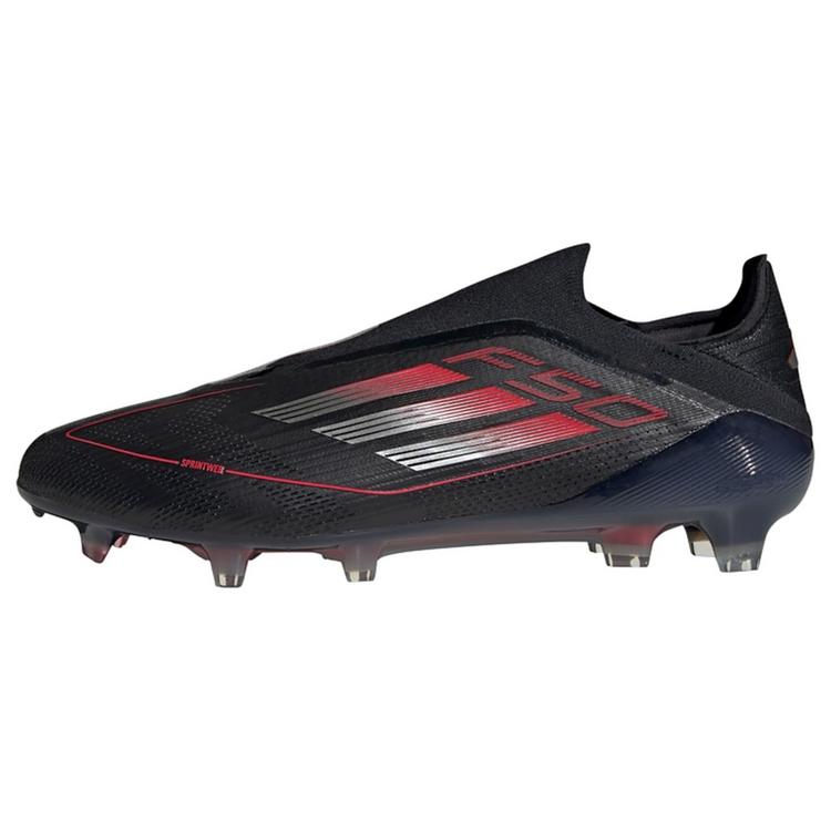 adidas adidas F50 Elite Laceless FG Fu&szlig;ballschuh Fu&szlig;ballschuhe Herren - Core Black / Iron Metallic / Lucid Red - 0 | SportScheck