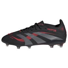 adidas Predator Elite Kids FG Fußballschuh Fußballschuhe Kinder Core Black / Grey Four / Lucid Red
