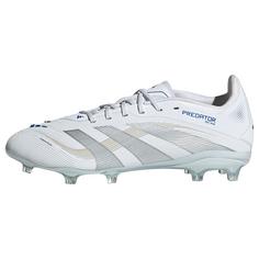 adidas Predator Elite Kids FG Fußballschuh Fußballschuhe Kinder Cloud White / Silver Metallic / Bright Royal