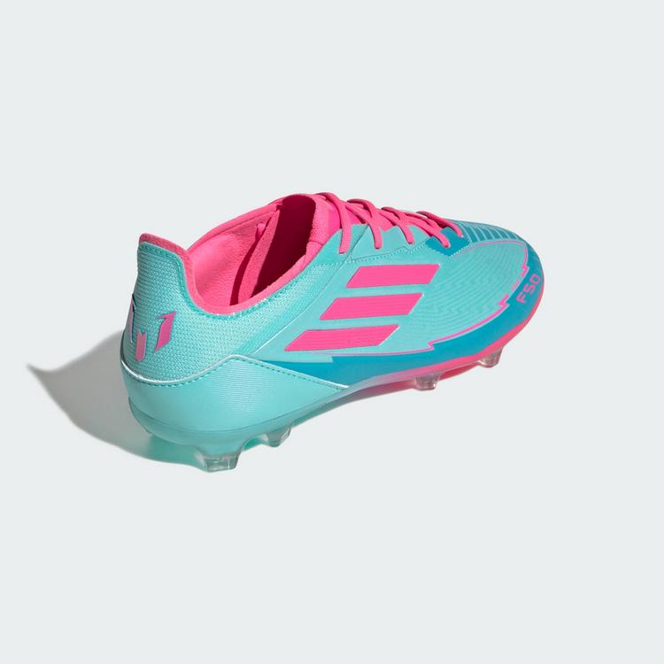 adidas adidas F50 Elite Messi Kids FG Fu&szlig;ballschuh Fu&szlig;ballschuhe Kinder - Flash Aqua / Lucid Pink / Lucid Cyan - 3 | SportScheck