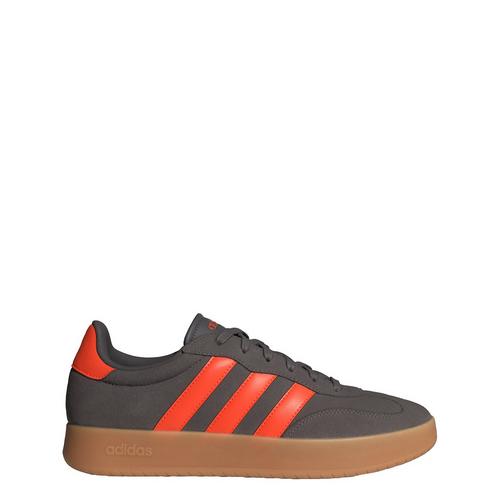 Rückansicht von adidas Barreda Schuh Laufschuhe Herren Charcoal / Impact Orange / Gum