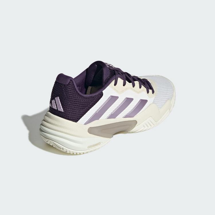 adidas adidas Barricade 13 Tennisschuhe Tennisschuhe Damen - Core White / Powder Plum / Aurora Plum - 4 | SportScheck