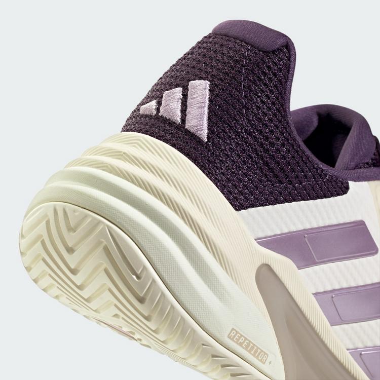 adidas adidas Barricade 13 Tennisschuhe Tennisschuhe Damen - Core White / Powder Plum / Aurora Plum - 6 | SportScheck