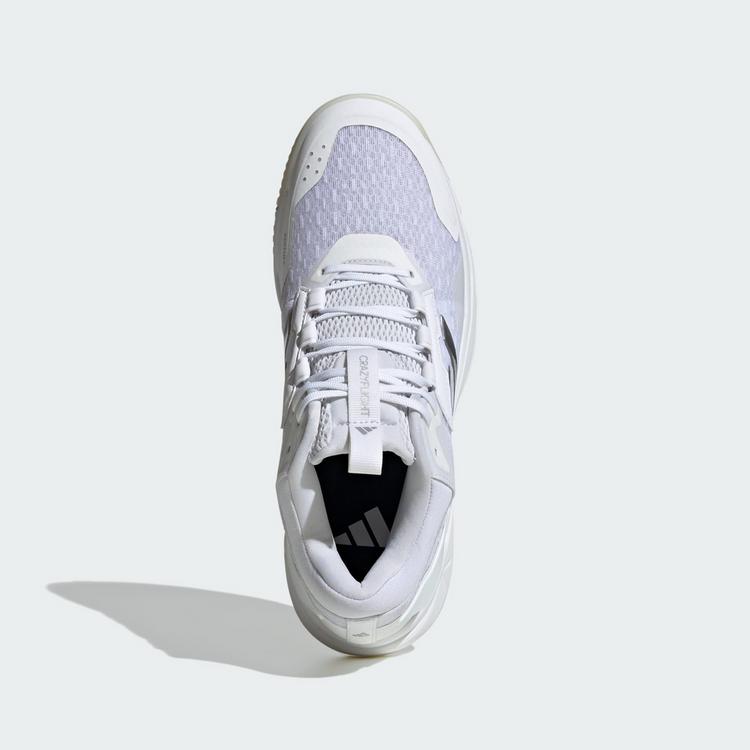 adidas adidas Crazyflight 6 Mid Indoor Schuh Hallenschuhe Damen - Cloud White / Silver Metallic / Core Black - 1 | SportScheck