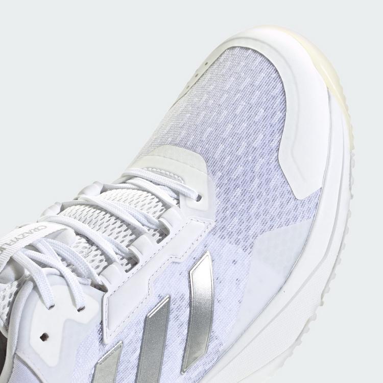 adidas adidas Crazyflight 6 Mid Indoor Schuh Hallenschuhe Damen - Cloud White / Silver Metallic / Core Black - 7 | SportScheck