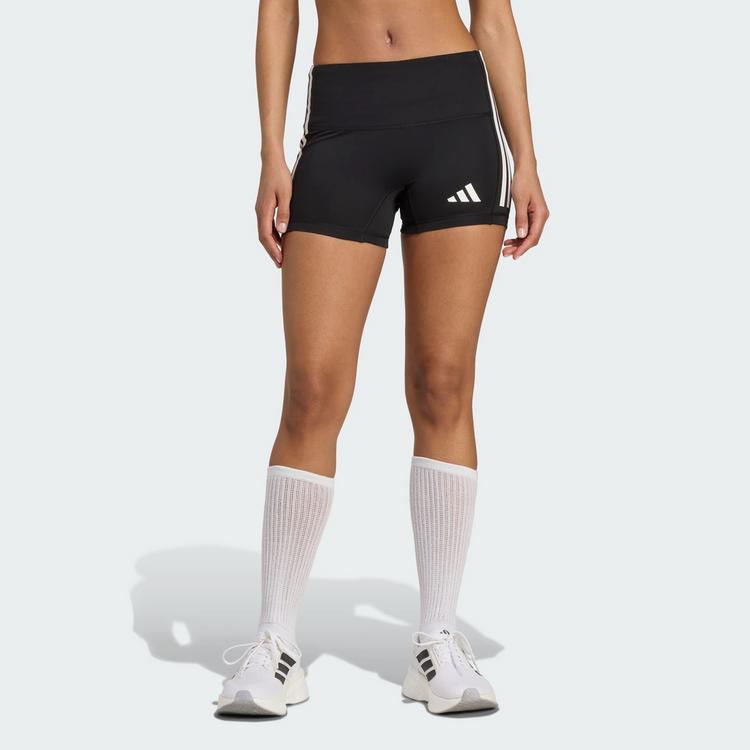 adidas adidas 3-Streifen Volleyball Shorts Tights Damen - Black - 0 | SportScheck