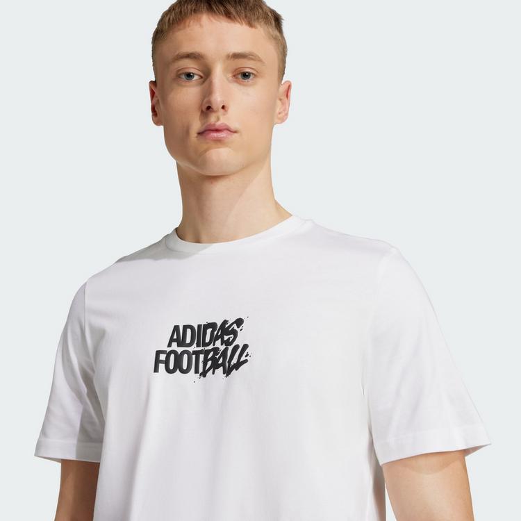 adidas adidas Fu&szlig;ball Tango History Grafik T-Shirt Funktionsshirt Herren - White - 0 | SportScheck