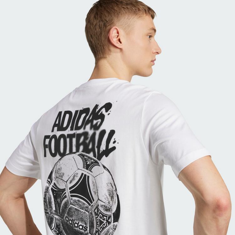 adidas adidas Fu&szlig;ball Tango History Grafik T-Shirt Funktionsshirt Herren - White - 1 | SportScheck