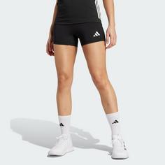 Rückansicht von adidas Volleyball Shorts Tights Damen Black
