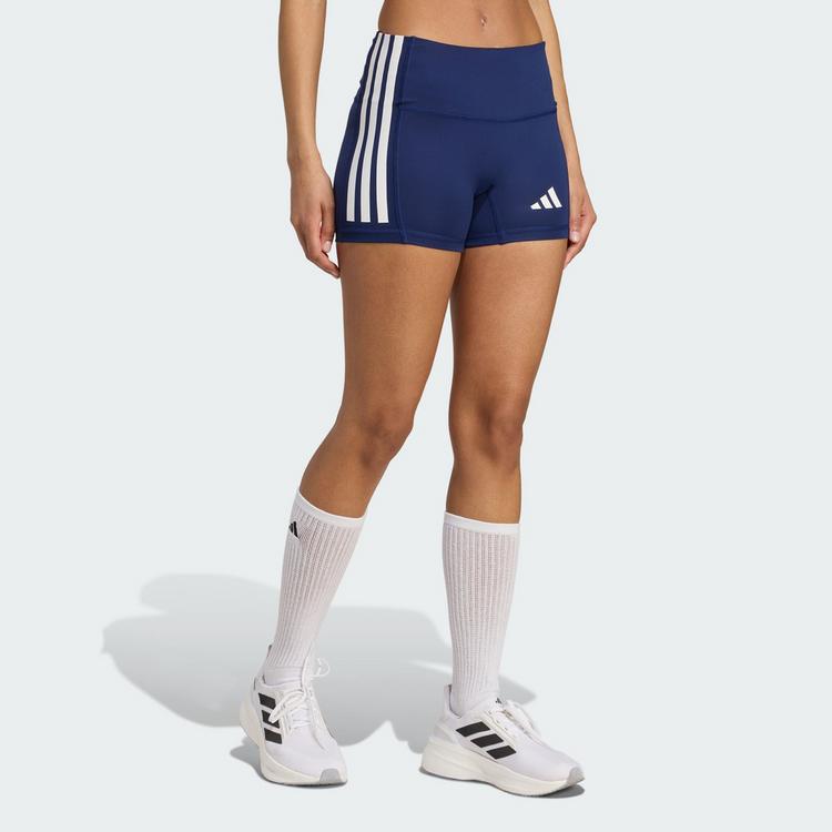 adidas adidas 3-Streifen Volleyball Shorts Tights Damen - Team Navy Blue 2 - 0 | SportScheck
