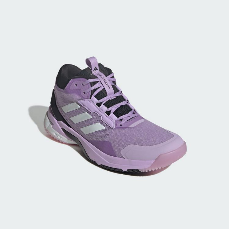 adidas adidas Crazyflight 6 Mid Indoor Schuh Hallenschuhe Damen - Powder Plum / Zero Metalic / Core Black - 3 | SportScheck