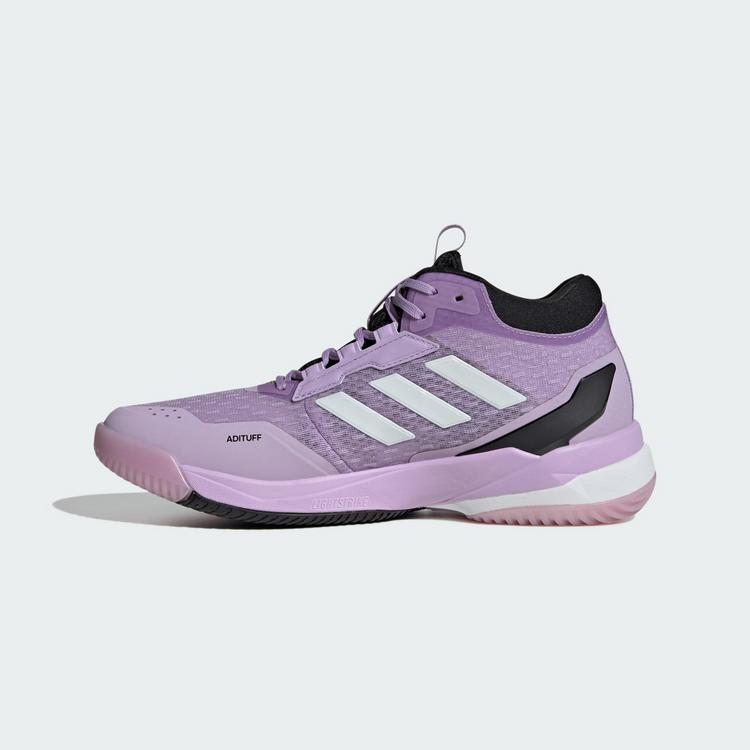 adidas adidas Crazyflight 6 Mid Indoor Schuh Hallenschuhe Damen - Powder Plum / Zero Metalic / Core Black - 5 | SportScheck