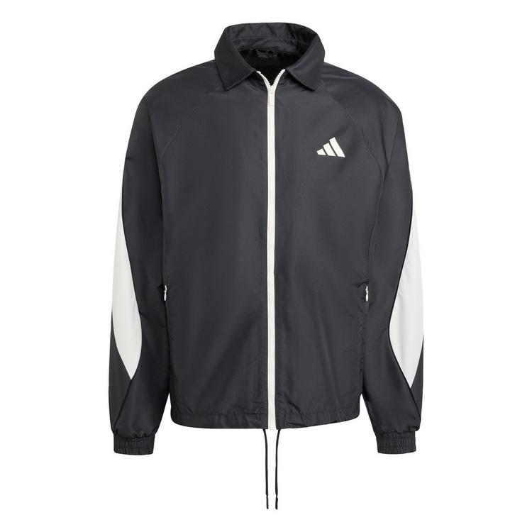 adidas adidas Stadium Trainingsjacke Trainingsanzug Herren - Black / Off White - 0 | SportScheck