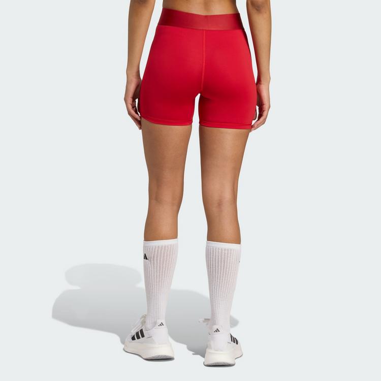 adidas adidas TECHFIT Volleyball Shorts Tights Damen - Team Power Red 2 - 1 | SportScheck