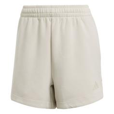 adidas Soft Lux Loose Shorts Funktionsshorts Damen Beige
