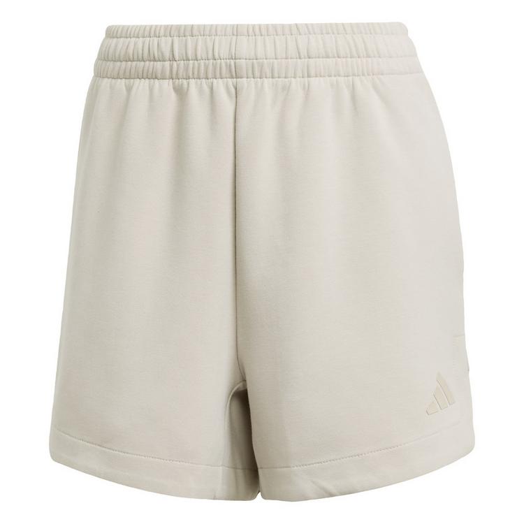 adidas adidas Soft Lux Shorts, locker geschnitten Funktionsshorts Damen - Beige - 0 | SportScheck