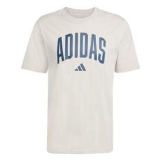 adidas Collegiate Lineage Graphic T-Shirt T-Shirt Herren Beige