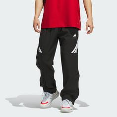 Rückansicht von adidas adidas Crazy Lite Hose Funktionshose Herren Black / White