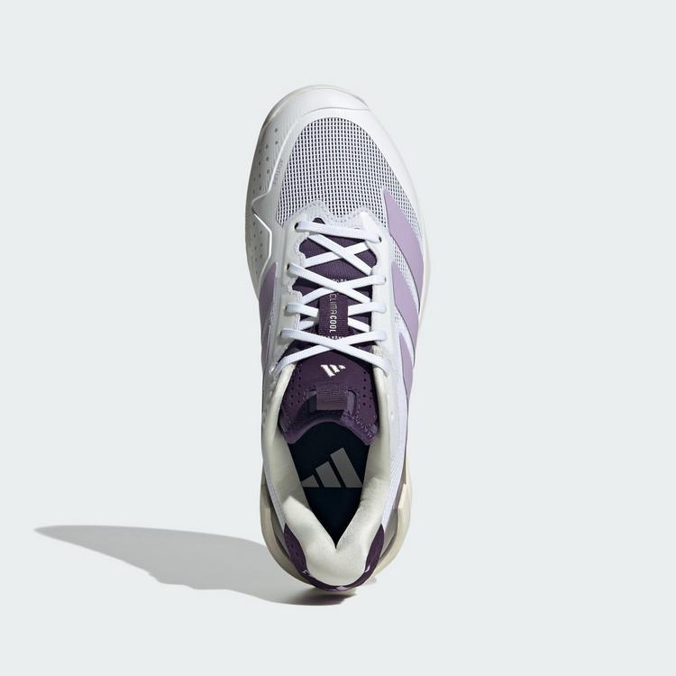 adidas adidas Adizero Ubersonic 5 Tennisschuh Tennisschuhe Damen - Cloud White / Powder Plum / Aurora Plum - 1 | SportScheck