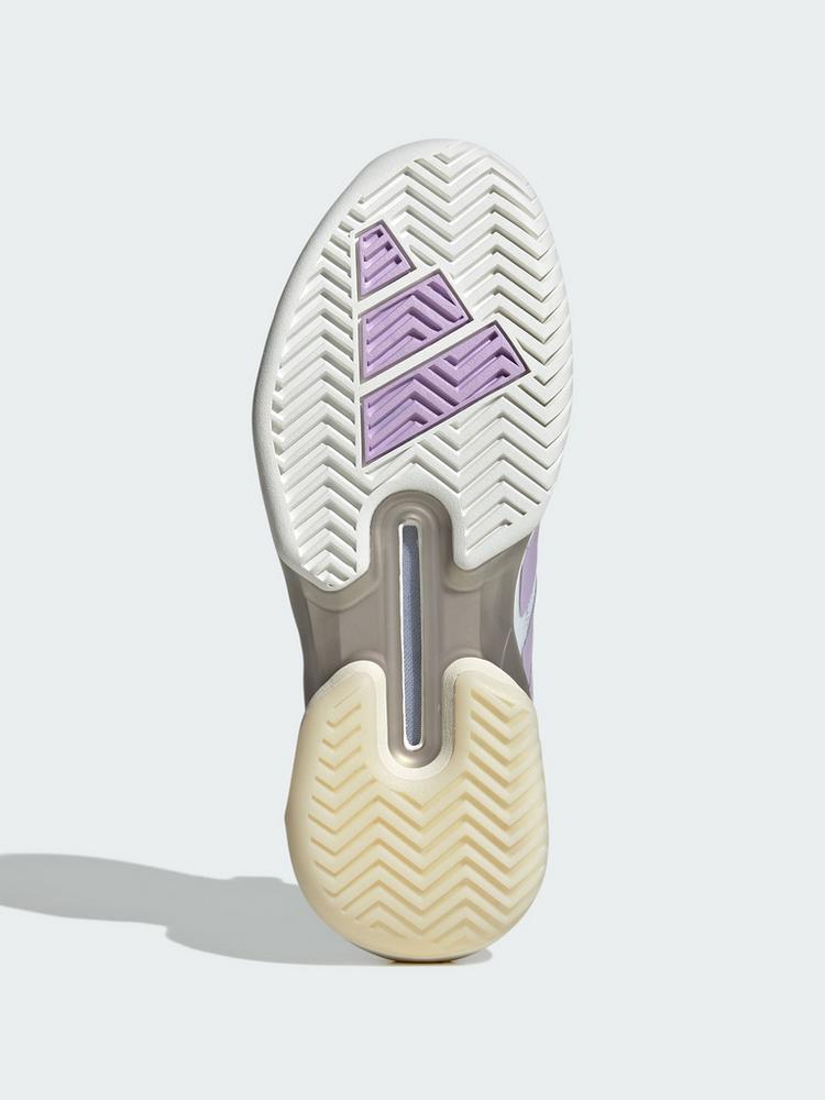 adidas adidas Adizero Ubersonic 5 Tennisschuh Tennisschuhe Damen - Cloud White / Powder Plum / Aurora Plum - 2 | SportScheck