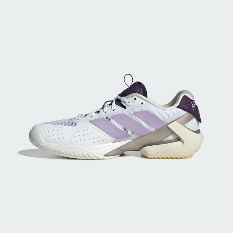 adidas adidas Adizero Ubersonic 5 Tennisschuh Tennisschuhe Damen - Cloud White / Powder Plum / Aurora Plum - 5 | SportScheck