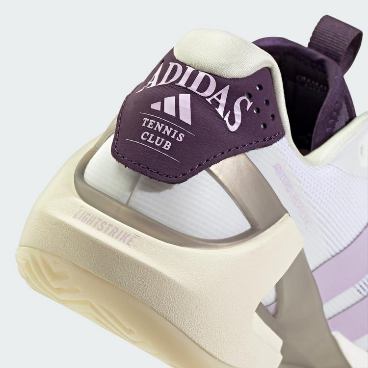 adidas adidas Adizero Ubersonic 5 Tennisschuh Tennisschuhe Damen - Cloud White / Powder Plum / Aurora Plum - 6 | SportScheck