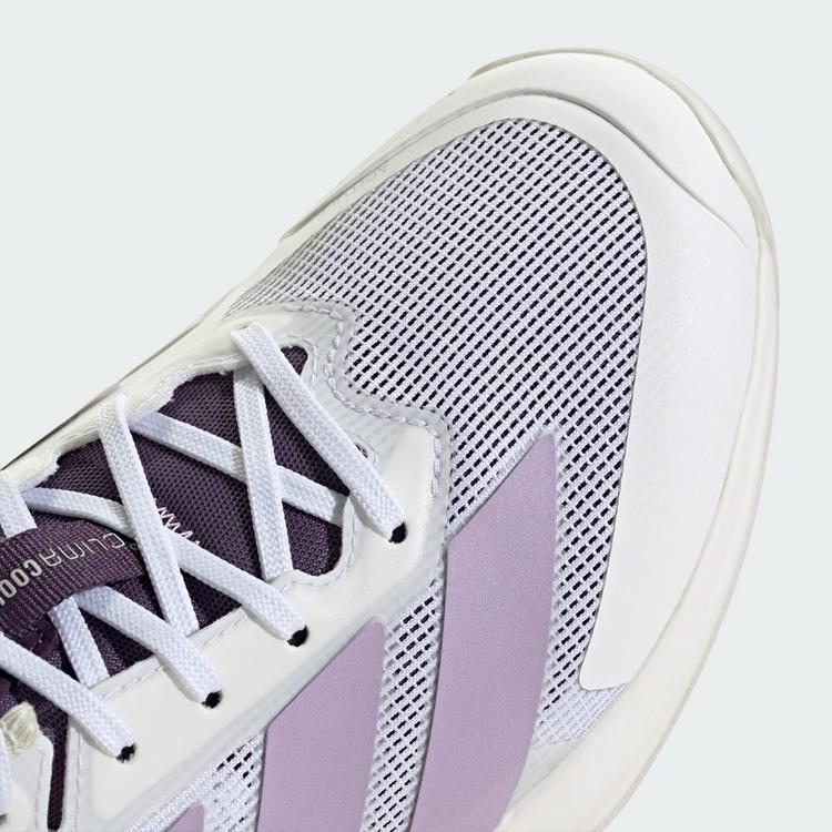 adidas adidas Adizero Ubersonic 5 Tennisschuh Tennisschuhe Damen - Cloud White / Powder Plum / Aurora Plum - 7 | SportScheck