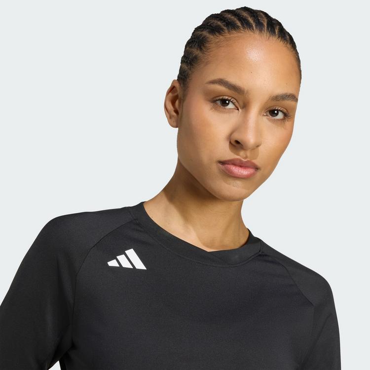 adidas adidas HILO Lang&auml;rmeliges Volleyballtrikot Langarmshirt Damen - Black - 0 | SportScheck