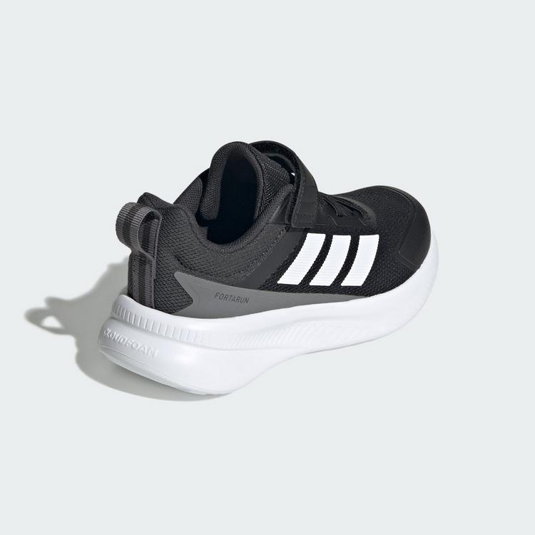 adidas adidas Fortarun 4.0 Kinderschuh Sneaker Kinder - Core Black / Cloud White / Carbon - 4 | SportScheck