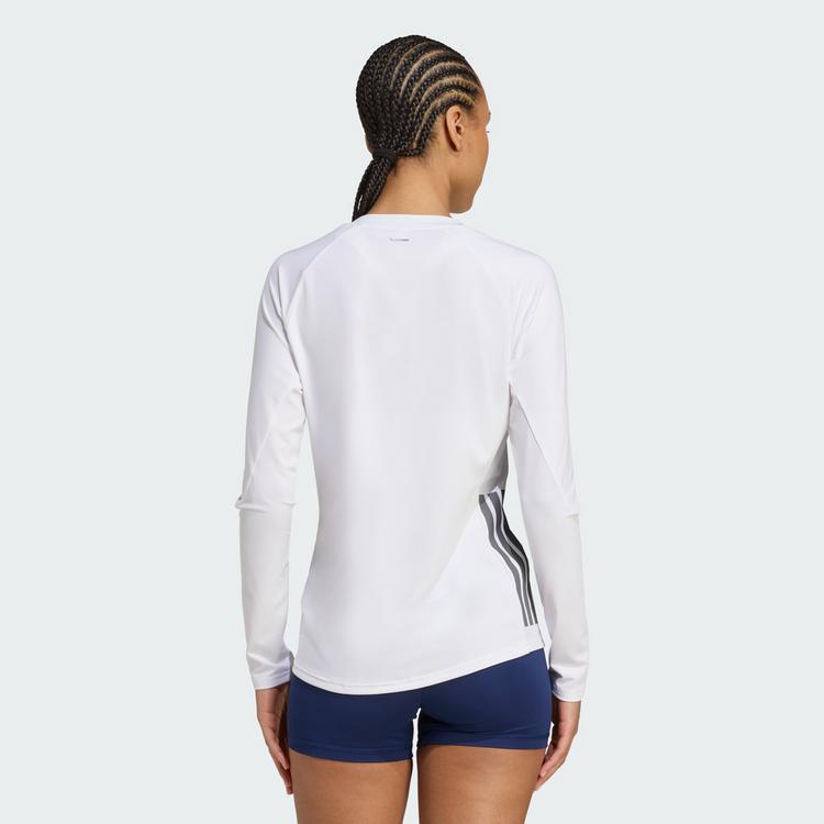 adidas adidas HILO Lang&auml;rmeliges Volleyballtrikot Langarmshirt Damen - White - 1 | SportScheck
