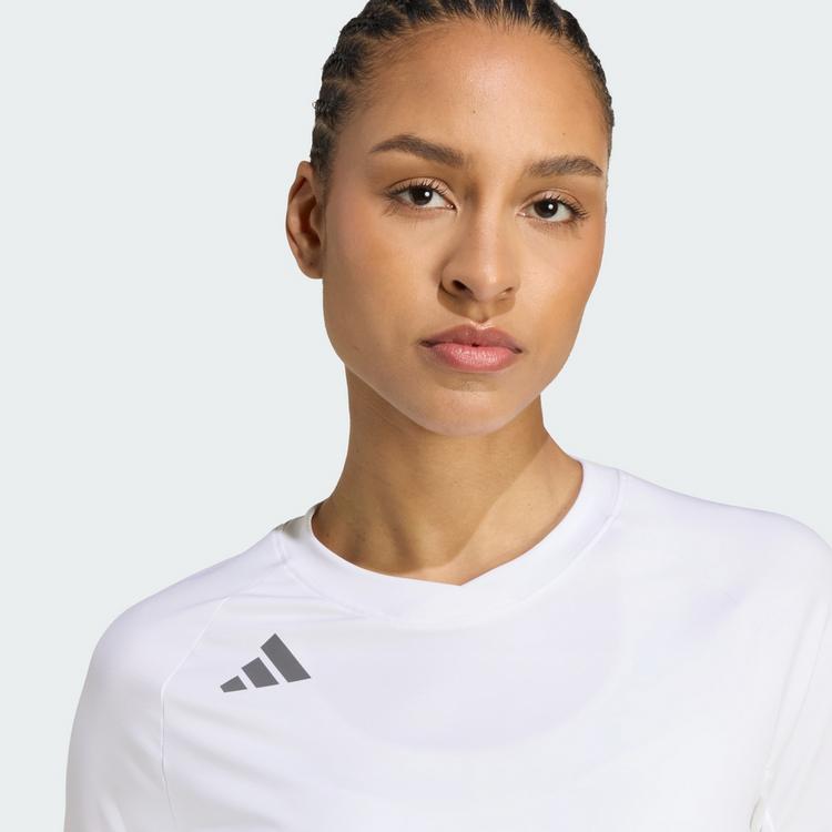 adidas adidas HILO Lang&auml;rmeliges Volleyballtrikot Langarmshirt Damen - White - 0 | SportScheck