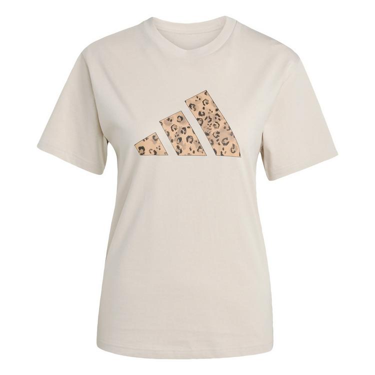 adidas adidas T-Shirt mit Grafik T-Shirt Damen - Beige - 0 | SportScheck