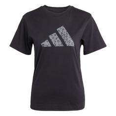adidas T-Shirt mit Grafik T-Shirt Damen Black