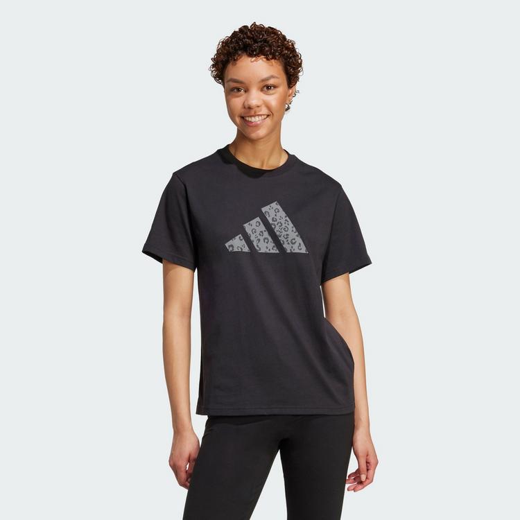 adidas adidas T-Shirt mit Grafik T-Shirt Damen - Black - 0 | SportScheck