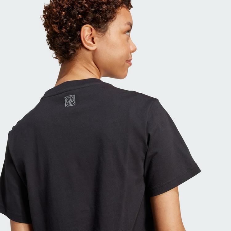 adidas adidas T-Shirt mit Grafik T-Shirt Damen - Black - 0 | SportScheck