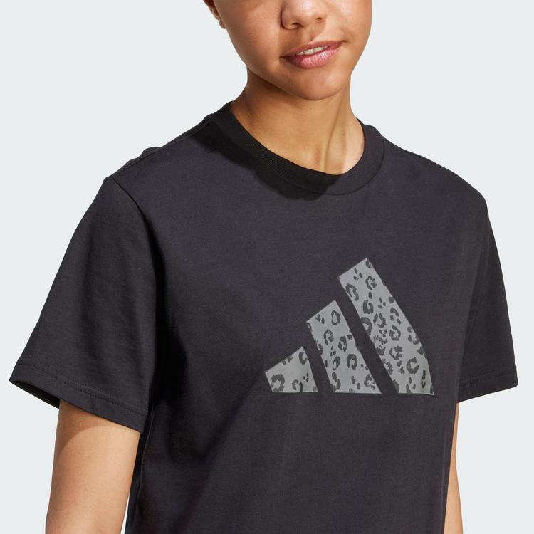 adidas adidas T-Shirt mit Grafik T-Shirt Damen - Black - 1 | SportScheck