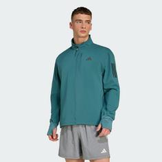 Rückansicht von adidas Own The Run Winterized Jacke Outdoorjacke Herren Preloved Teal