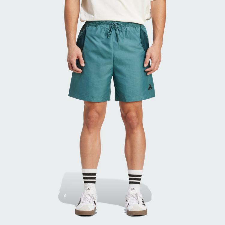 adidas adidas Stadium Shorts Funktionsshorts Herren - Preloved Teal / Aurora Ivy - 0 | SportScheck