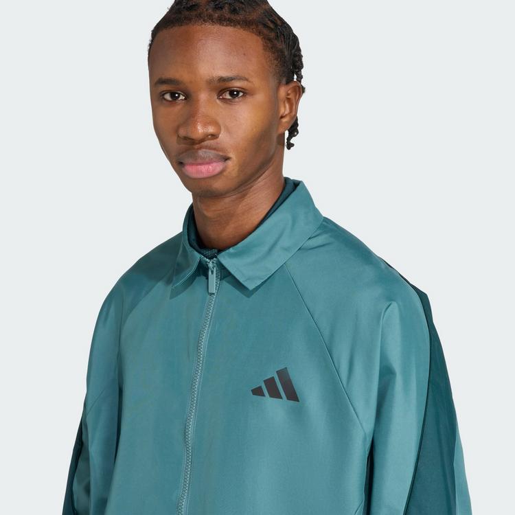 adidas adidas Stadium Trainingsjacke Trainingsanzug Herren - Preloved Teal / Aurora Ivy - 0 | SportScheck