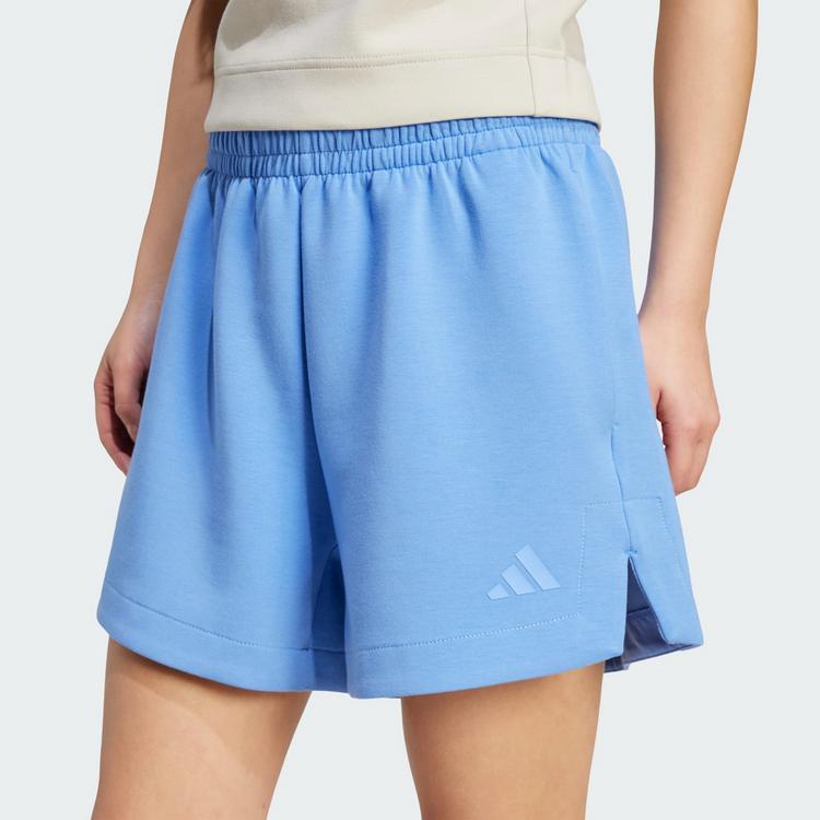 adidas adidas Soft Lux Shorts, locker geschnitten Funktionsshorts Damen - Blue Fusion - 0 | SportScheck