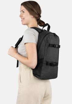 Rückansicht von normani Rucksack Nagano Daypack Beige
