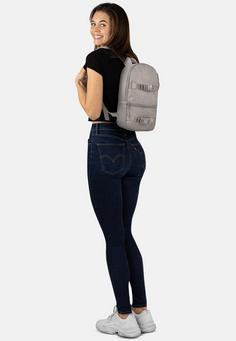 Rückansicht von normani Rucksack Nabari Daypack Beige