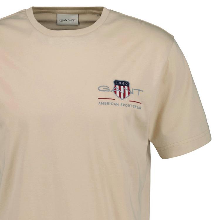 GANT GANT T-Shirt T-Shirt Herren - Beige (Dry Sand) - 0 | SportScheck