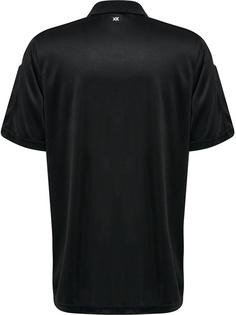 Rückansicht von hummel hmlCORE XK FUNCTIONAL POLO Funktionsshirt BLACK