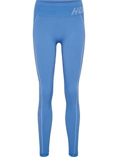 hummel hmlTE CHRISTEL SEAMLESS MW TIGHTS Tights Damen RIVIERA/BLUE BELL MELANGE