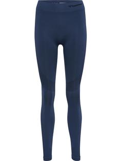 hummel hmlMT SHAPING SEAMLESS MW TIGHTS Tights Damen INSIGNIA BLUE