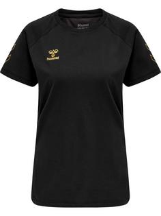 hummel hmlCIMA XK T-SHIRT S/S WOMAN Funktionsshirt Damen BLACK