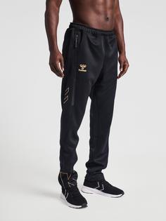 Rückansicht von hummel hmlCIMA XK PANTS Trainingshose Herren BLACK