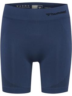 hummel hmlSHAPING SEAMLESS MW SHORTS Funktionsshorts Damen INSIGNIA BLUE