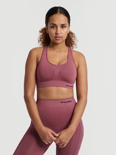 Rückansicht von hummel hmlMT SHAPING SEAMLESS SPORTS TOP Funktionstop Damen NOCTURNE